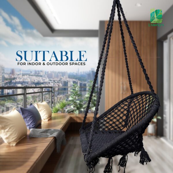 Labonya Cotton Home Swing & Hammock Chair - Image 8